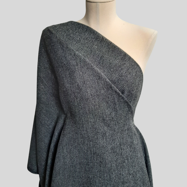 FrocKit 82A&B -  Burda 6293 Jacket in View A or B - Grey Tweed or Baby Blue Wool