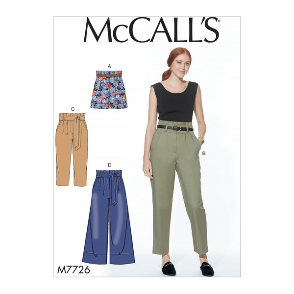 FrocKit 58D -  McCalls7726 Pants view D -  Herringbone Viscose