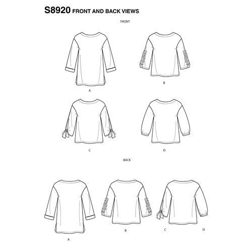 FrocKit 73C -  Simplicity 8920 View C - Stretch Poplin  Shirting