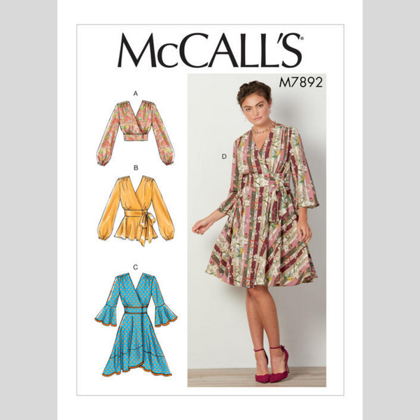 FrocKit 56B -  McCalls 7892 -  View B with two fabric options